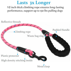 iYoShop padded handles offer comfortable grip and hand protection.