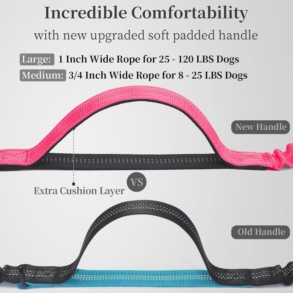 iYoShop leash features two shock absorbers for smoother movement.