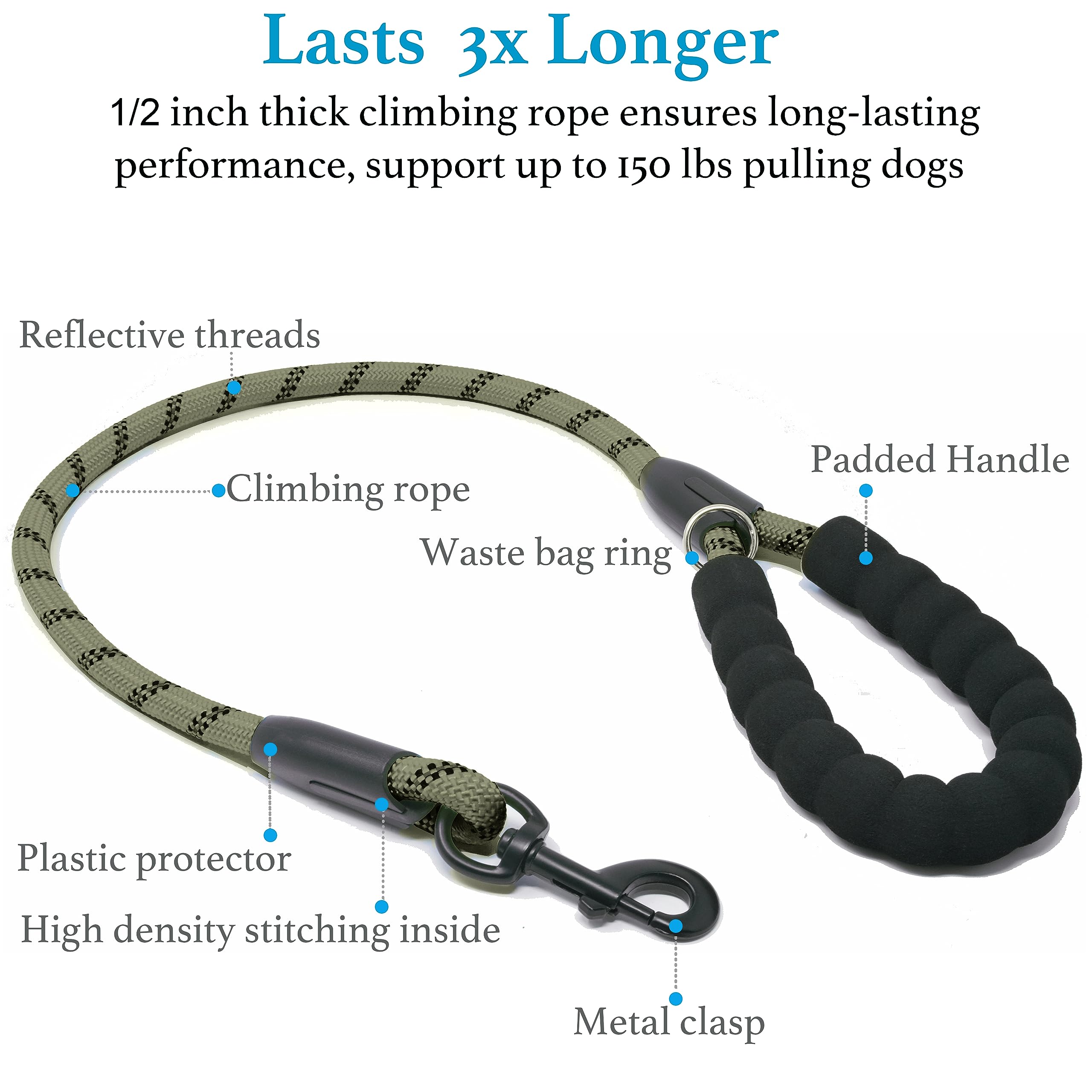 The heavy-duty rope and woven nylon bungee deliver durable, lightweight performance.