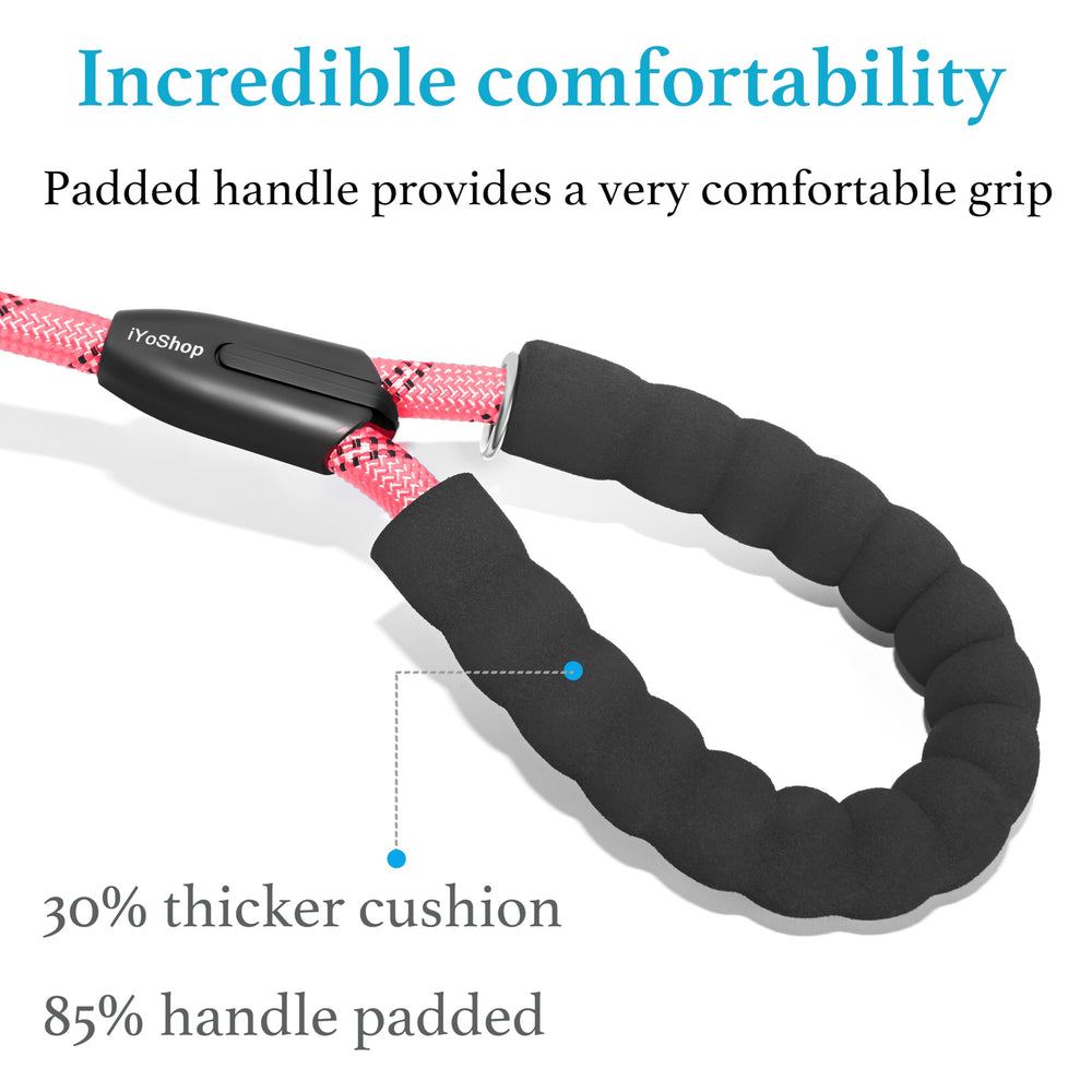 iYoShop Tangle-free design helps dogs move freely beside you.