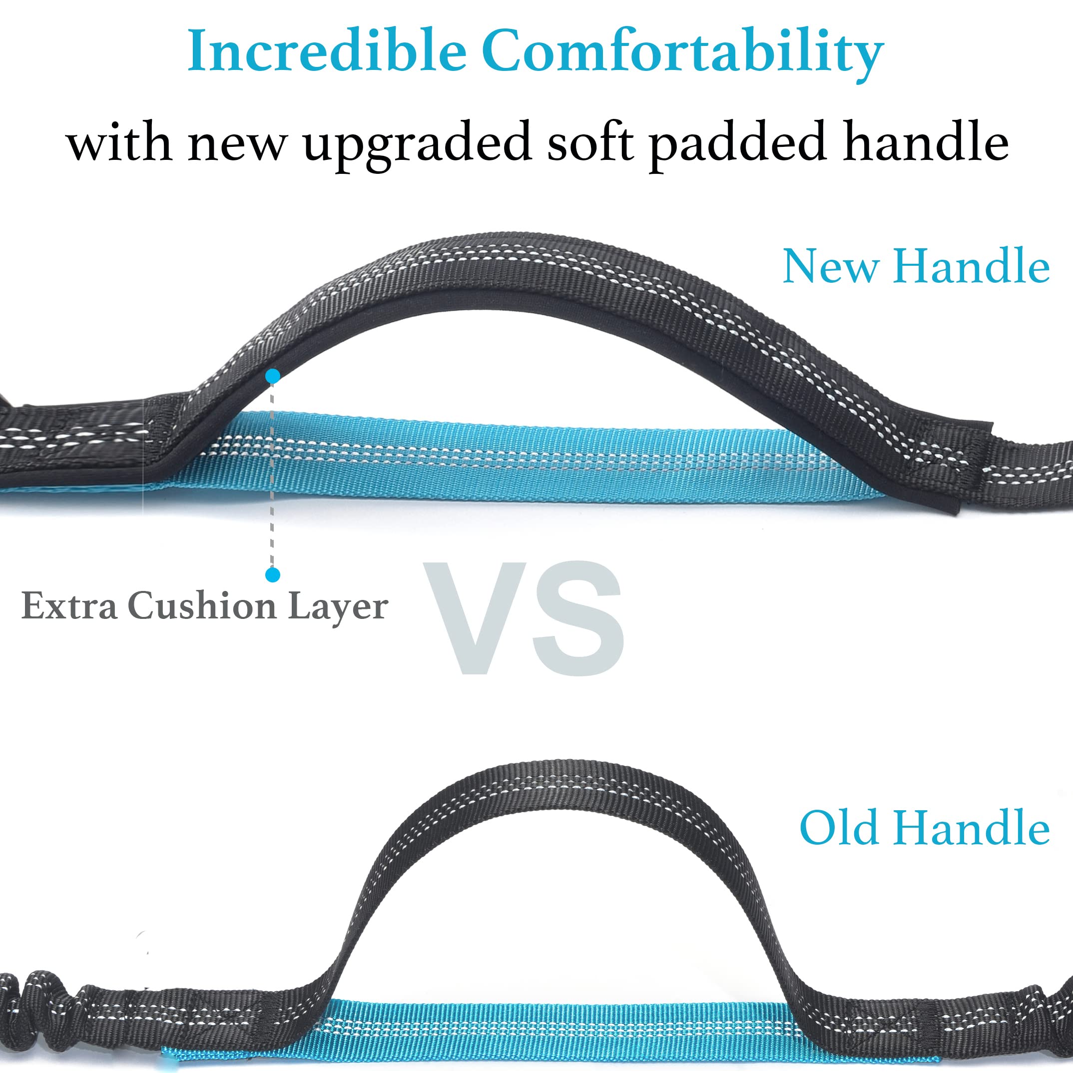 iYoShop dual-handle bungee system provides extra control during walks