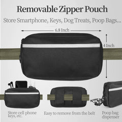 iYoShop leash with dual padded handles for comfortable control