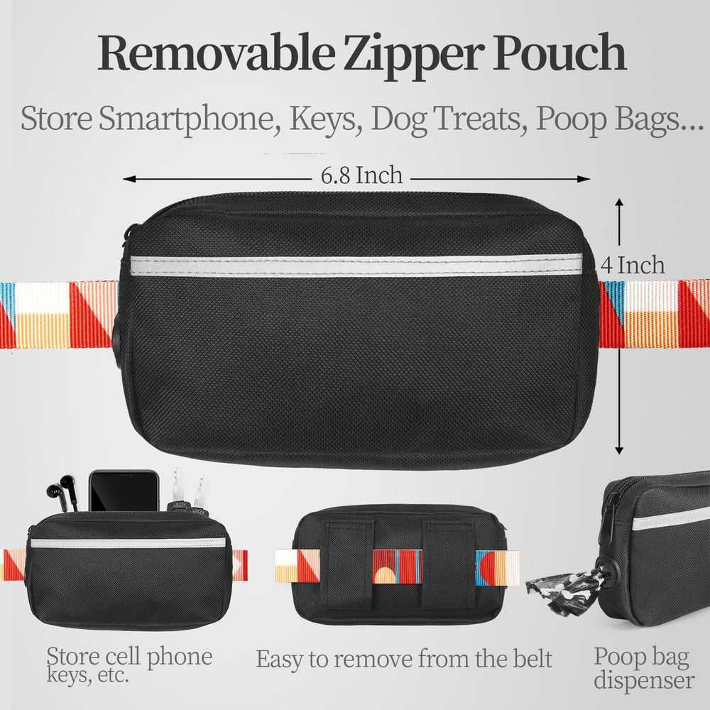 iYoShop Hands Free Leash with Dual Padded Handles provides comfortable grip during all walks.
