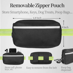 iYoShop hands free leash showing dual padded handles for comfortable control