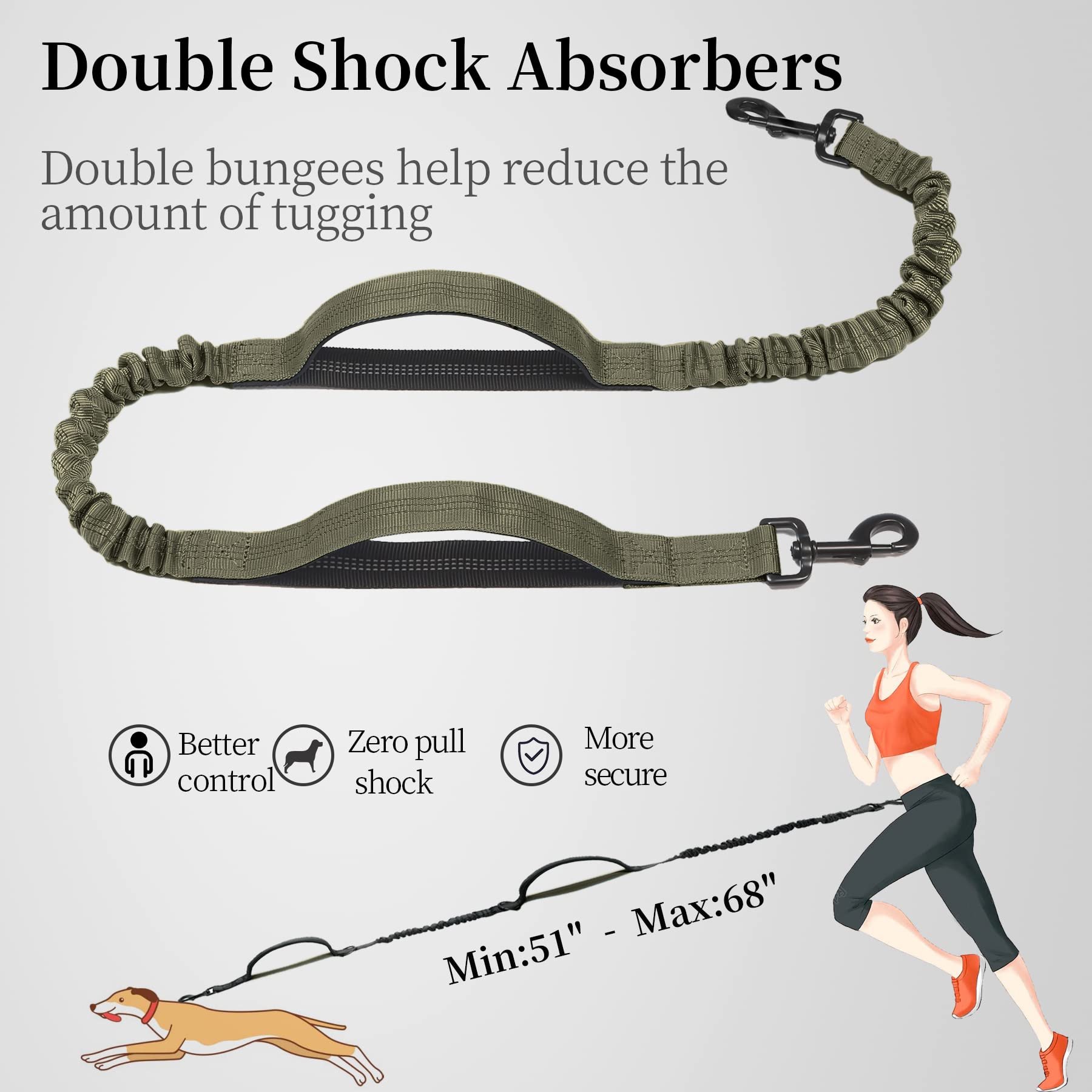 iYoShop built-in waist strap enables hands-free running