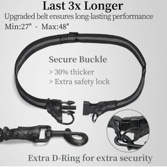iYoShop bungee system reduces tugging for smoother runs.