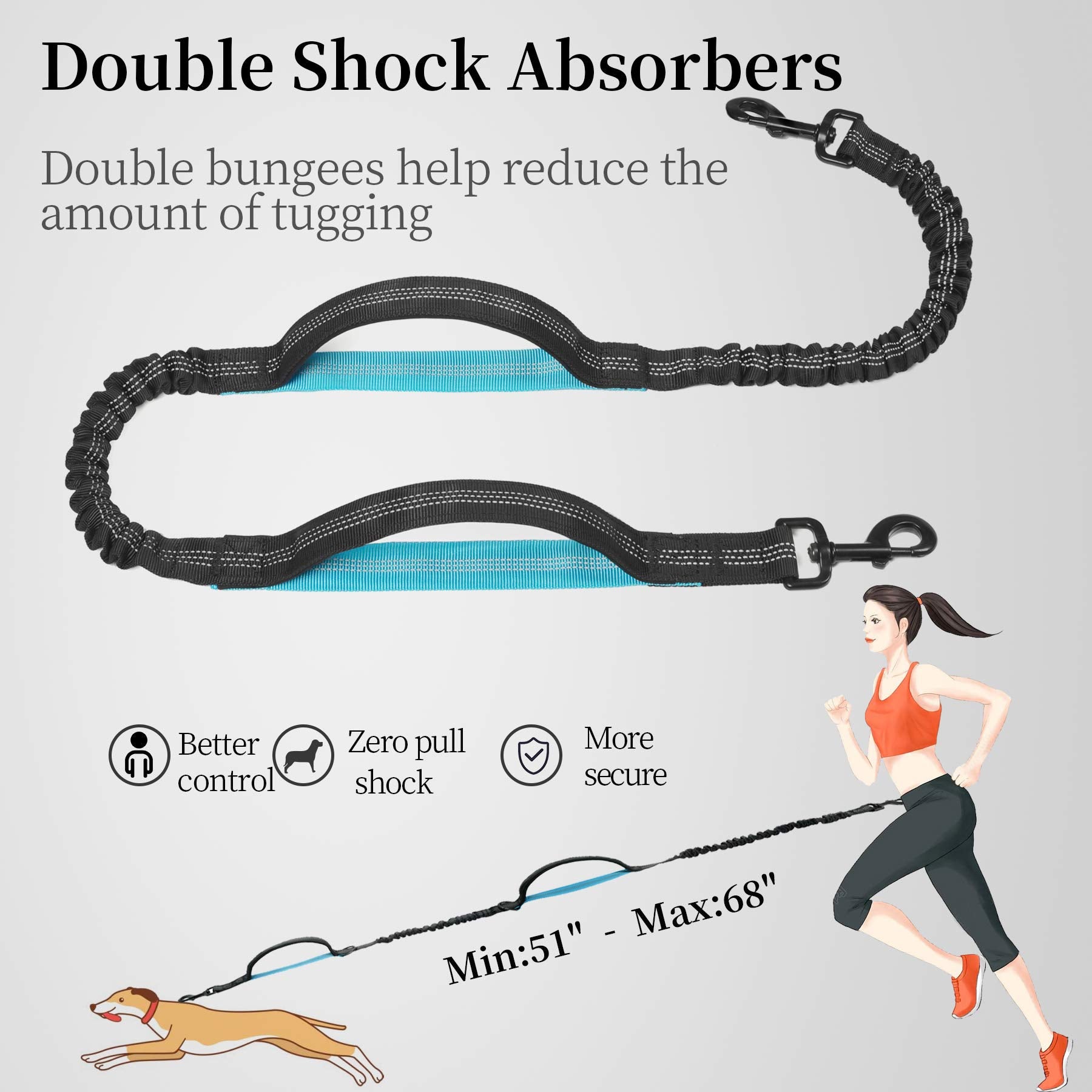 iYoShop waist strap enables hands-free walking and phone access
