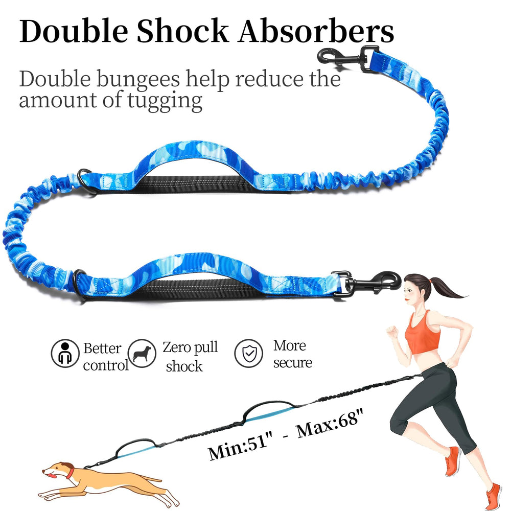 iyoshop waist-worn leash frees your hands during activities