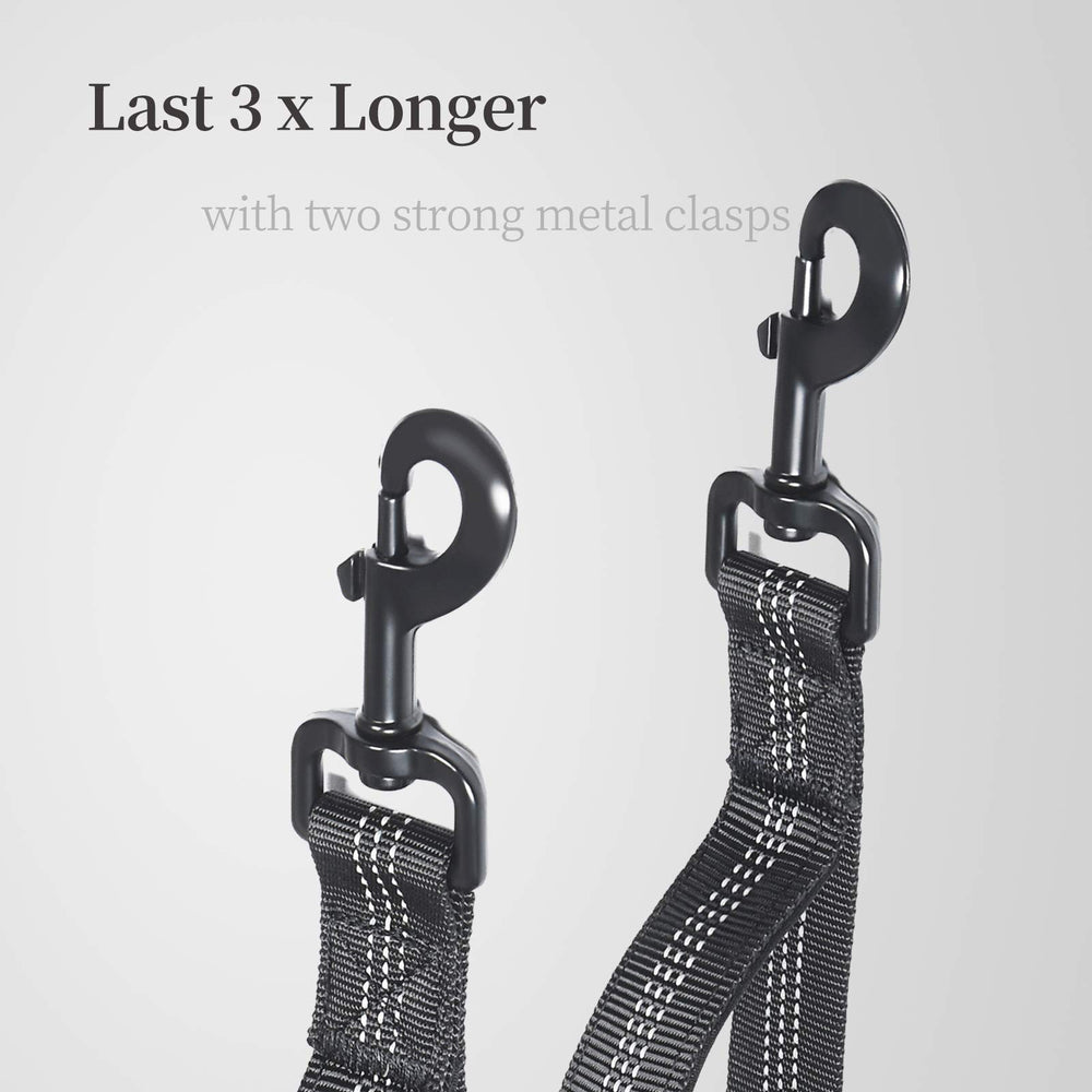 iYoShop weather-proof nylon leash with durable hardware for long-lasting use.