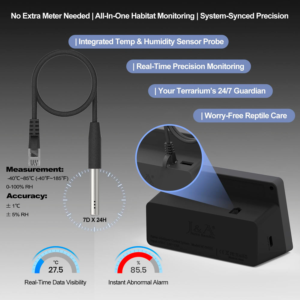 J&A Jason Aerobic reptile mister with power-off memory keeps settings after outages