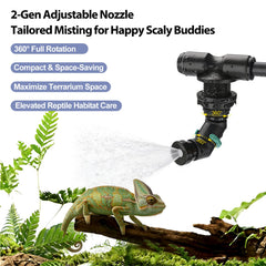 J&A Jason Aerobic reptile mister offers timer and interval control for flexible care