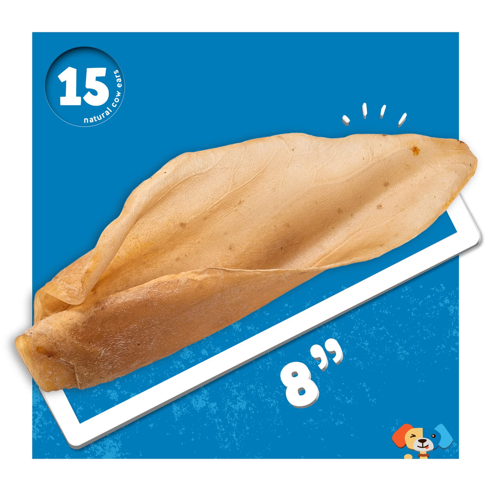 Jack&Pup Cow Ears – odor-free processing for fresher chews