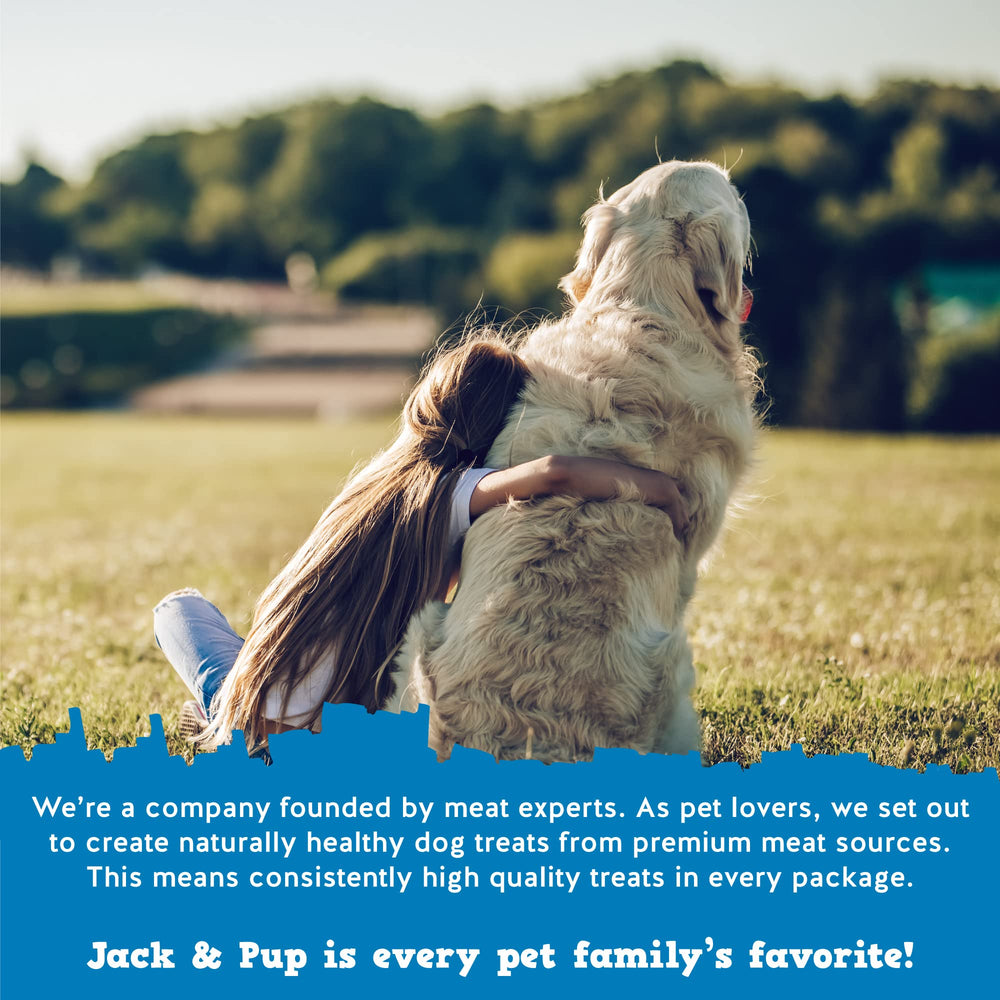 Jack&Pup 6-inch thin bully stick for small dogs, small-dogs-pack-07, supports healthy gums.