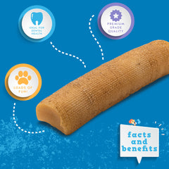 Jack&Pup yak cheese chews are digestible and stomach-friendly.