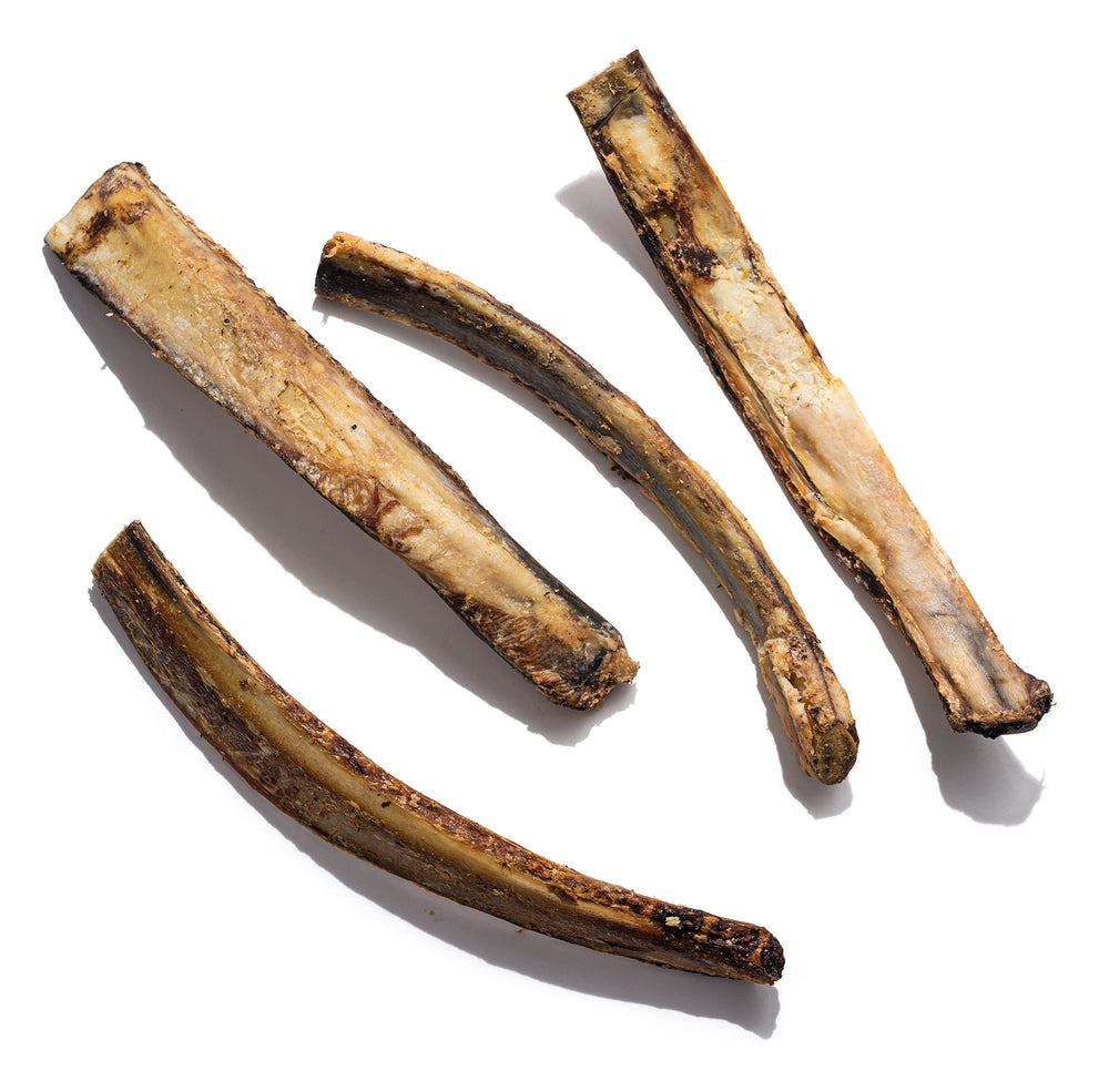 Jack&Pup beef bone close-up shows natural flavor and texture.