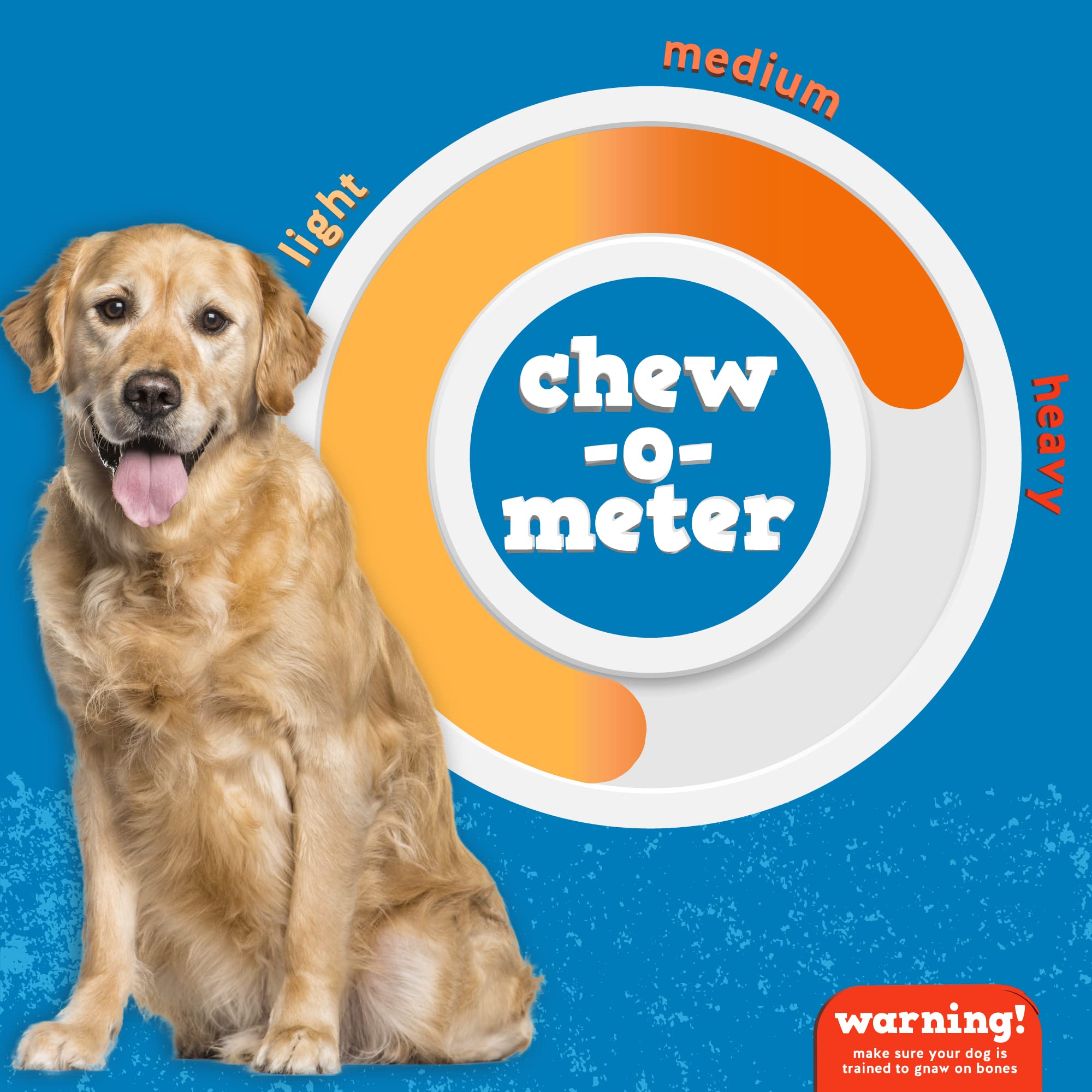 Jack&Pup Natural marrow bones rich in protein for canine chew