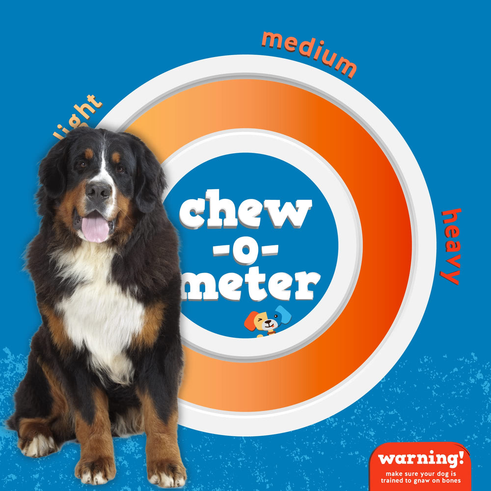 Jack&Pup boredom-buster chews keep large dogs engaged for hours.