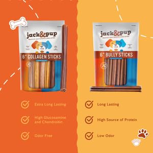 Jack&Pup chews support engaging chew sessions for focused play.