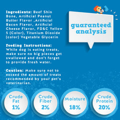 Jack&Pup grass-fed beef origin emphasizes natural chewing for large breeds