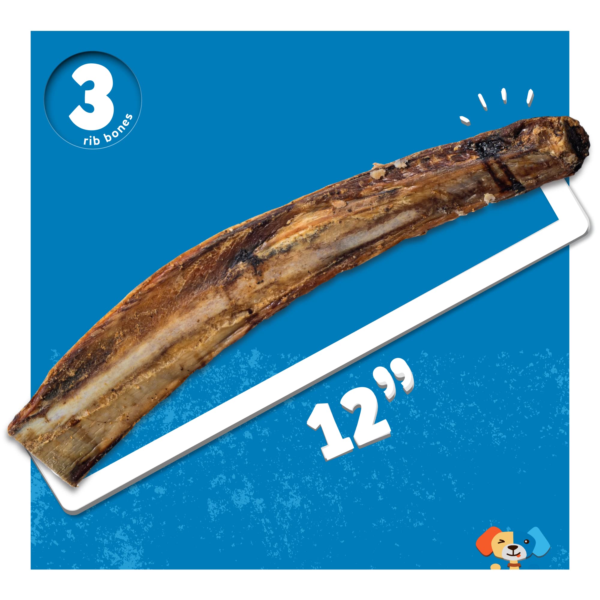 Jack&Pup long-lasting dog bone chew for extended entertainment.
