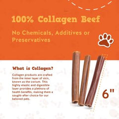 Jack&Pup long-lasting collagen sticks offer a protein-rich option for chewers.