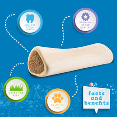 Jack&Pup long lasting chew helps engage large dogs during playtime