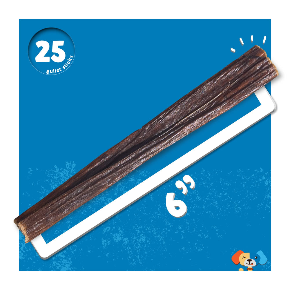 Jack&Pup premium beef sticks are easy on digestion for dogs