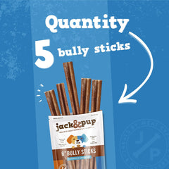 Jack&Pup single-ingredient beef chew: natural treat from grass-fed cattle