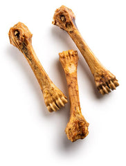 Jack&Pup smoked beef shin bone chew with savory flavor for satisfying chews