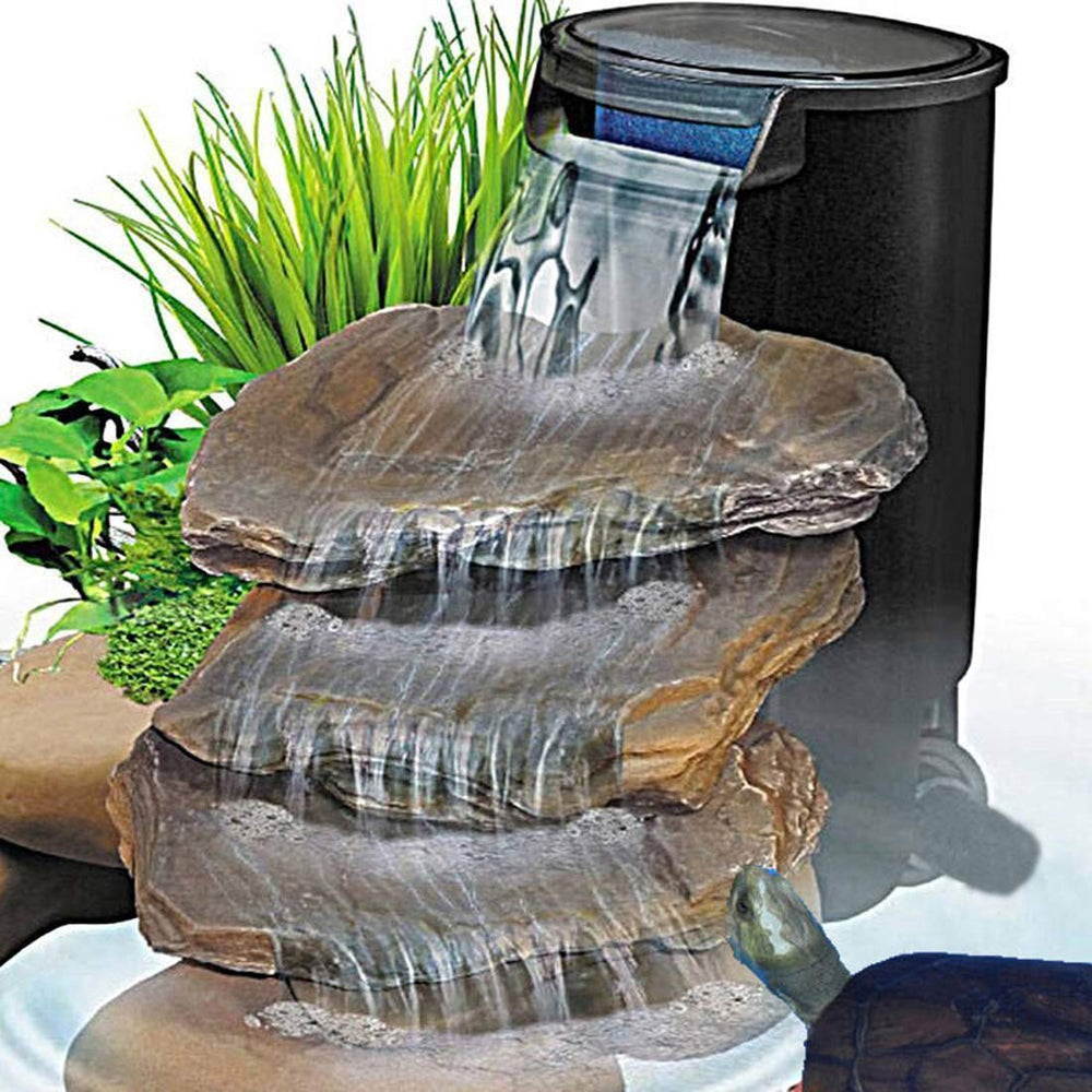 JackSuper internal filter low-water-level capability supports shallow tanks.