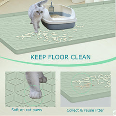 Jacooxi silicone texture close-up shows durable, waterproof surface for easy pet care.