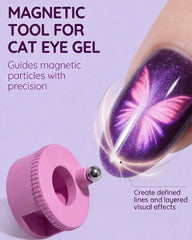 Jacvxn cat eye gel compatibility demo across formulas