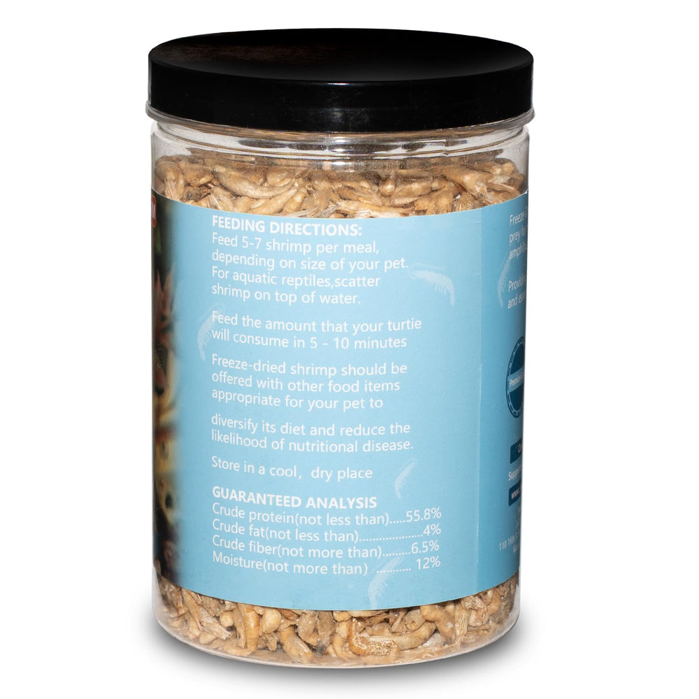 JADINGSFARM enrichment-friendly shrimp treats for reptiles and fish