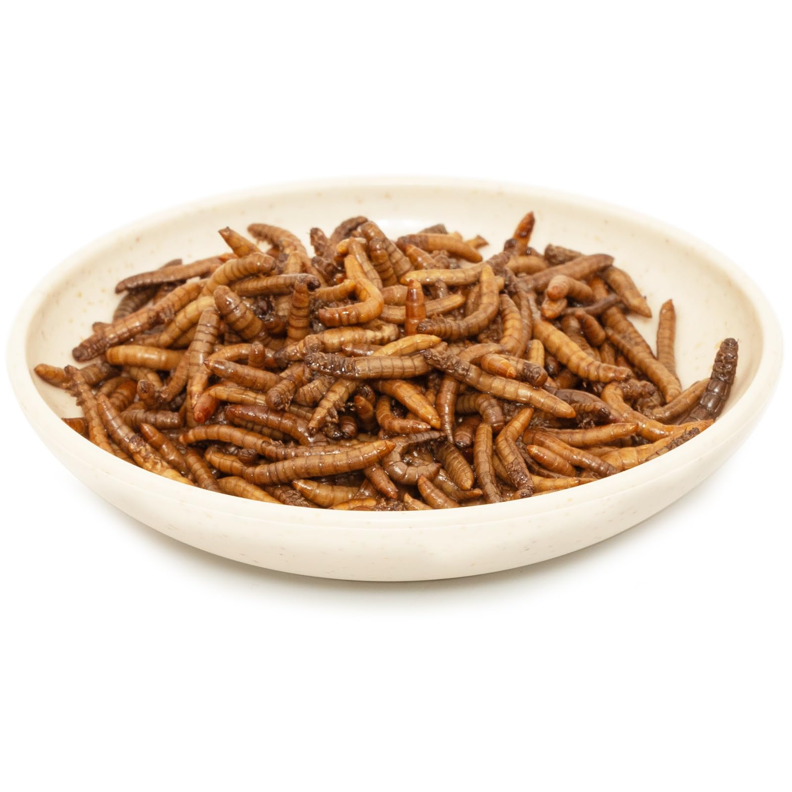 JADINGSFARM farm-raised mealworms, suitable for reptiles, birds, fish.