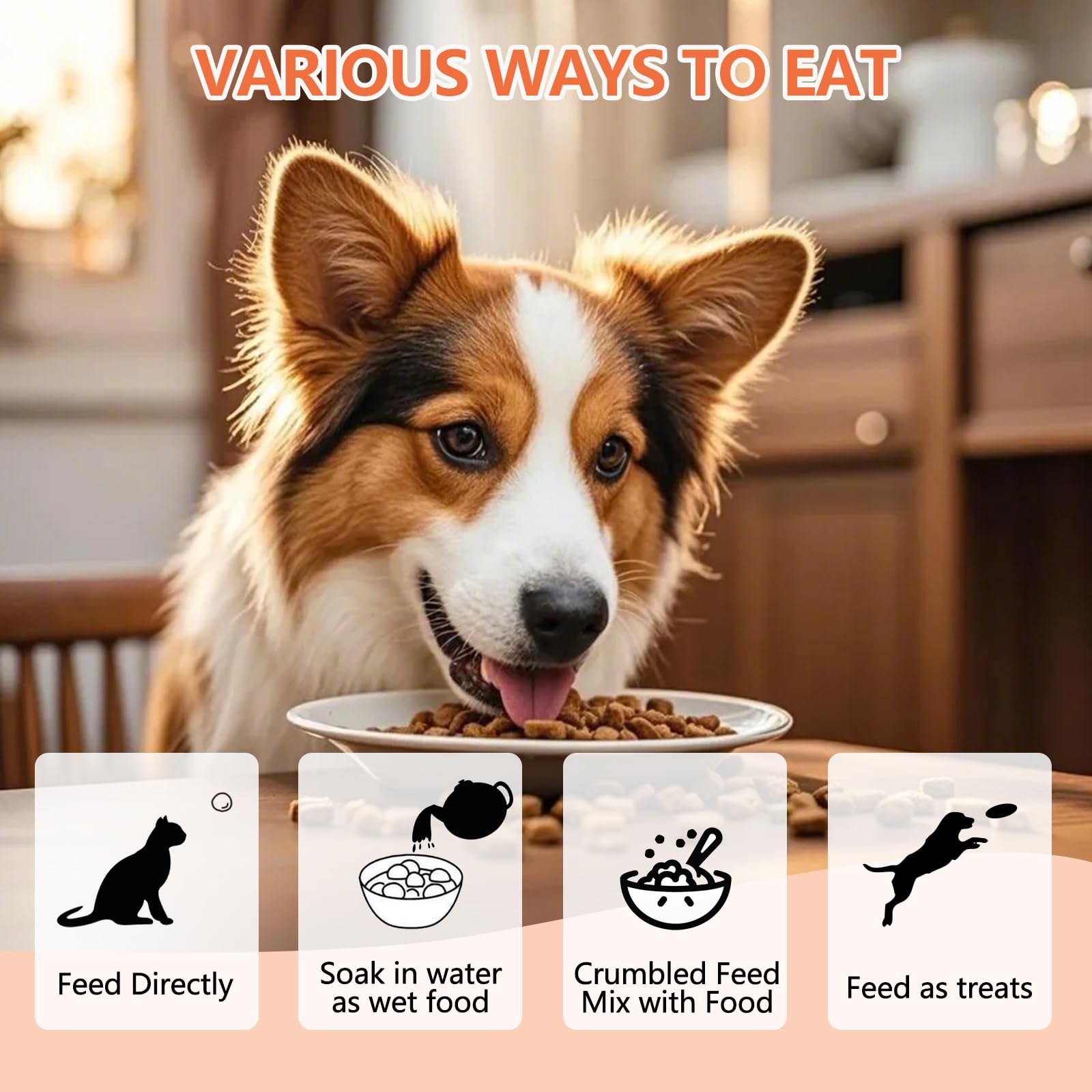 Gluten-free, grain-free chicken heart treats from JADINGSFARM for food variety