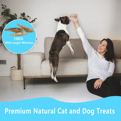 JADINGSFARM Minnows bite-sized pieces ideal for pets of all sizes