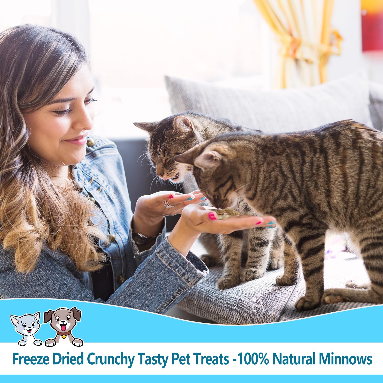 JADINGSFARM Minnows label confirms 100% natural ingredients