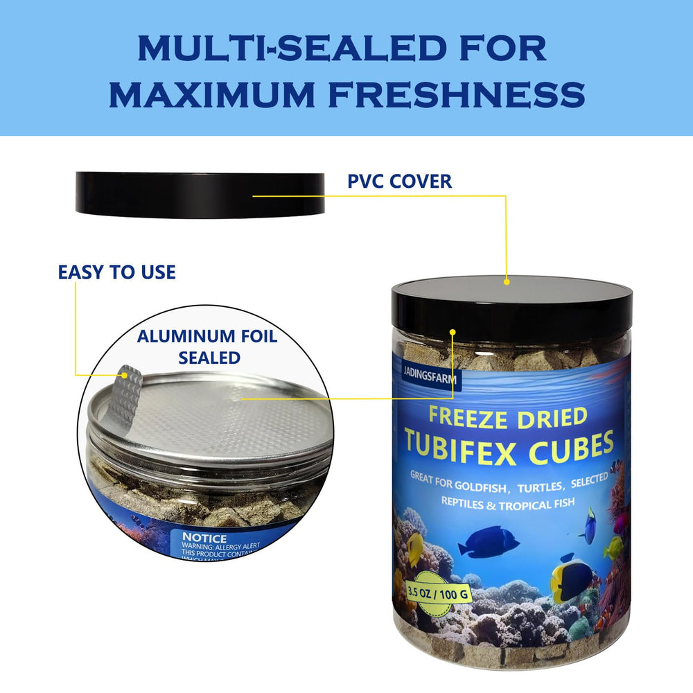 JADINGSFARM Natural formula with no additives highlighted on packaging