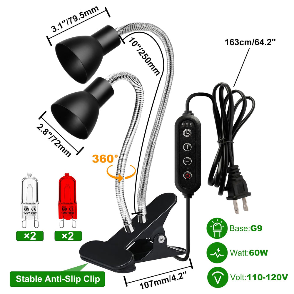Jaenmsa RoHS CE certified heating bulbs for safe reptile warmth.