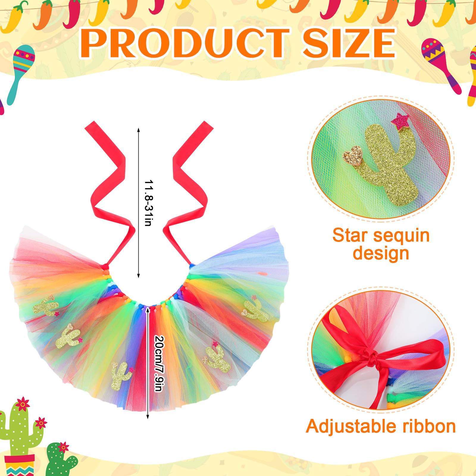 JaGely pet sombrero hat with adjustable fit for comfortable party wear