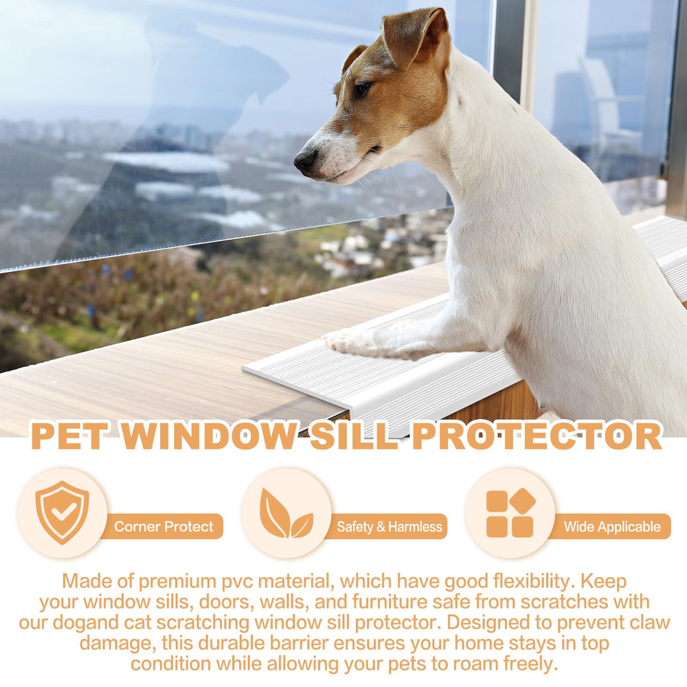 JAHOMFAI durable PVC L-shaped protector emphasizes strong, slip-resistant protection.