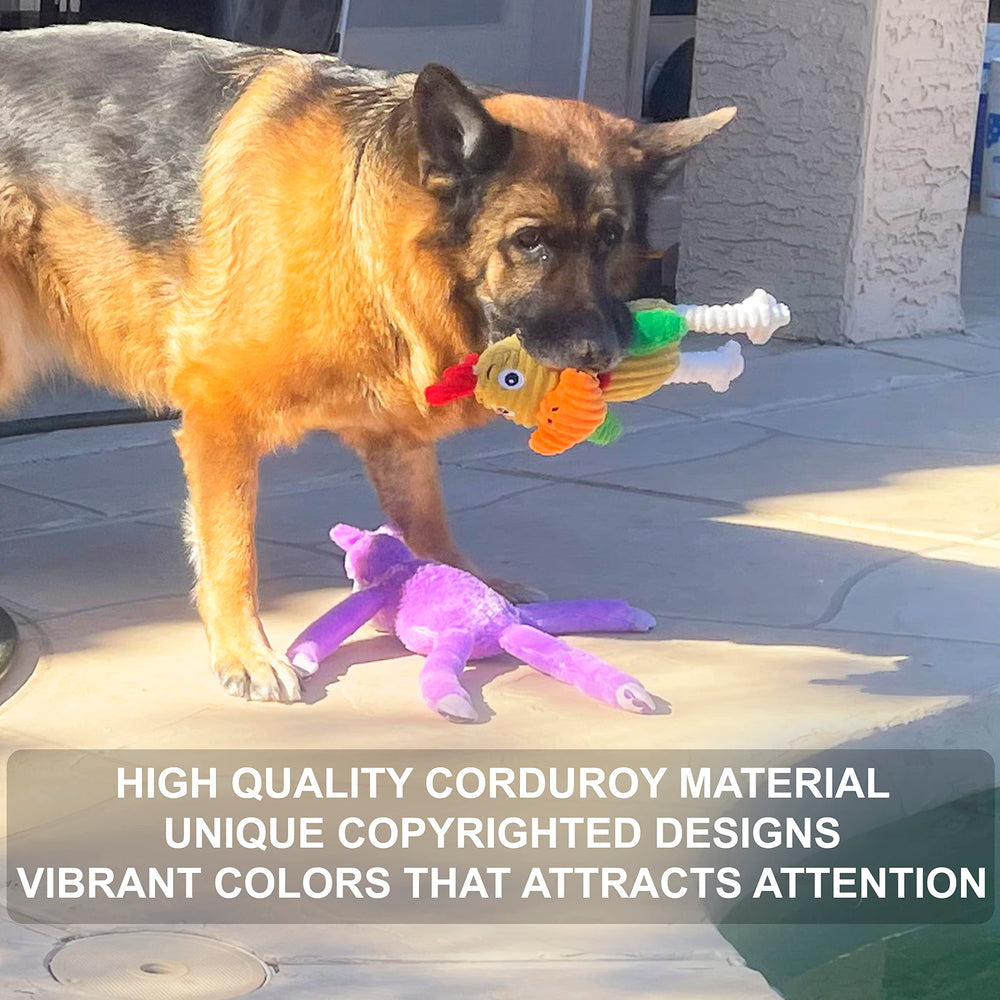 Jalousie added liner enhances durability for longer chew sessions.