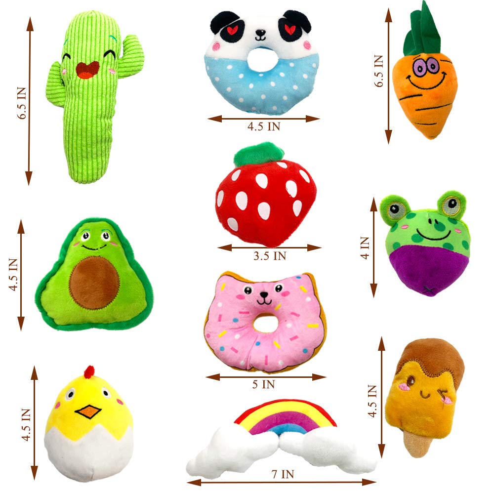 Jalousie bulk dog toys set ideal for multi-pet households.