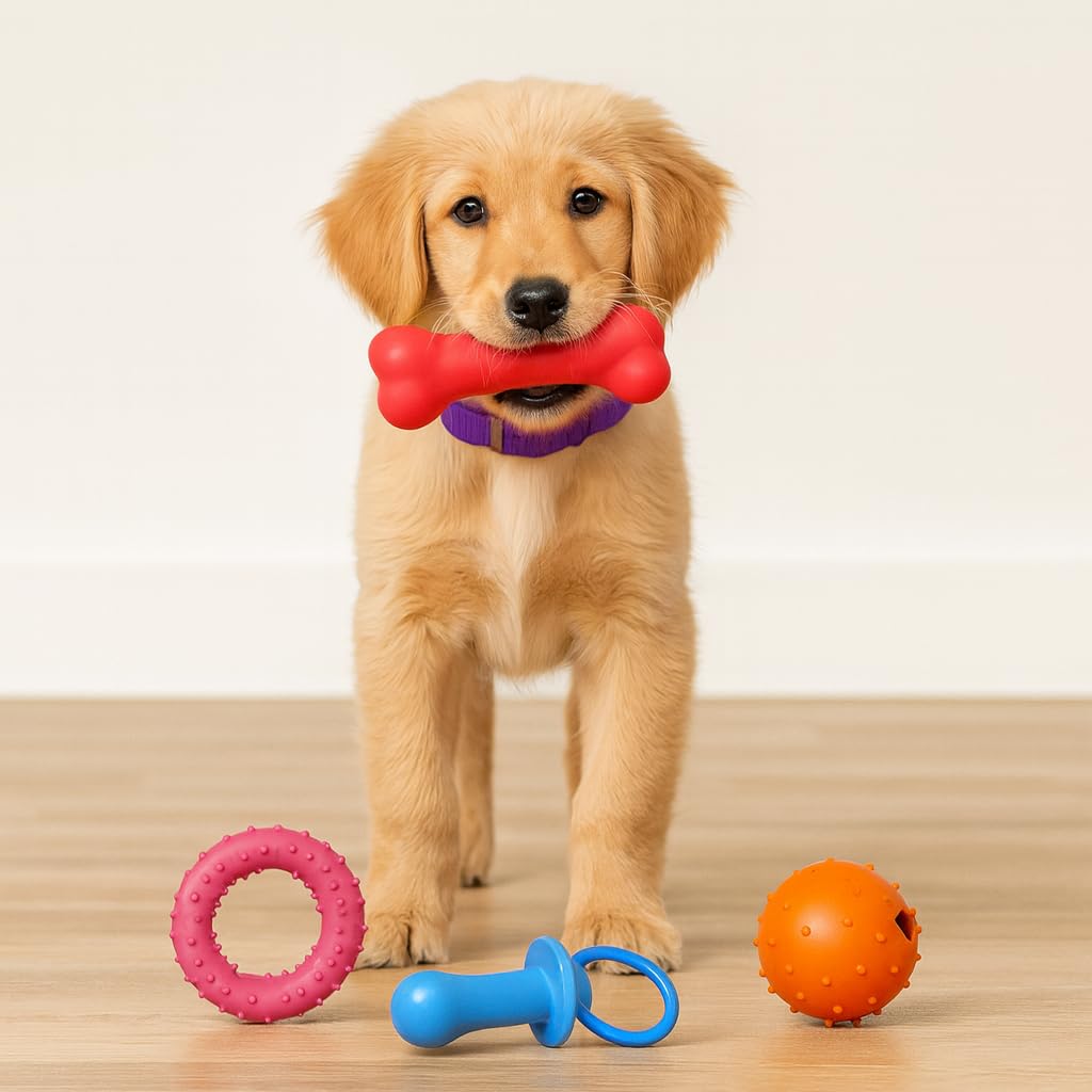 Jalousie flying disc chew toy for outdoor play sessions.