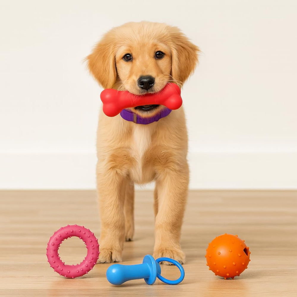Jalousie flying disc chew toy for outdoor play sessions.