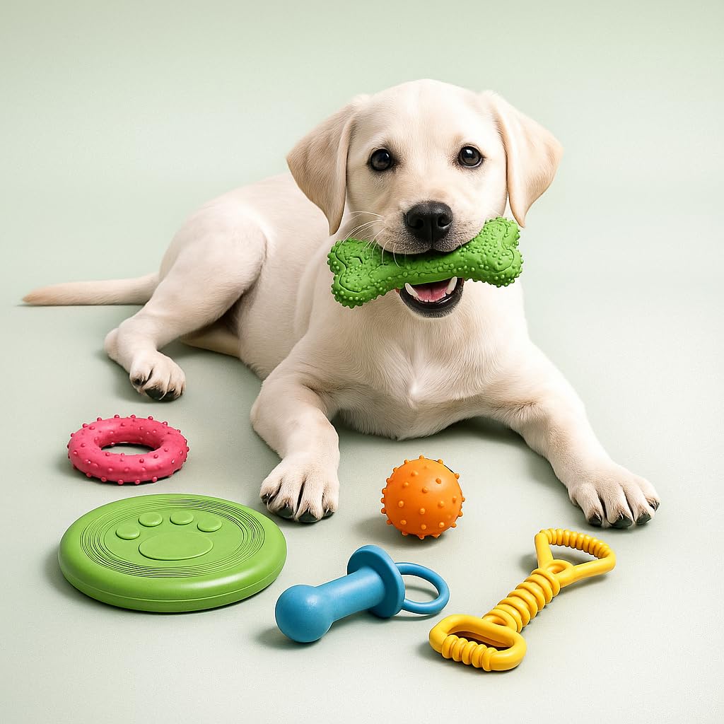 Jalousie interactive rope toy ideal for tug-of-war and chewing.