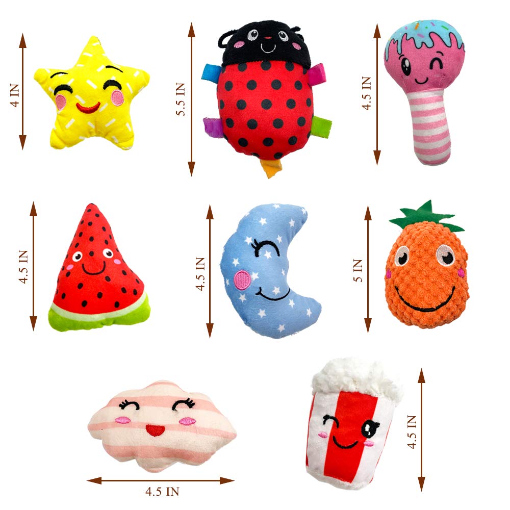Jalousie cute squeaky toy variety for daily fun and engagement.