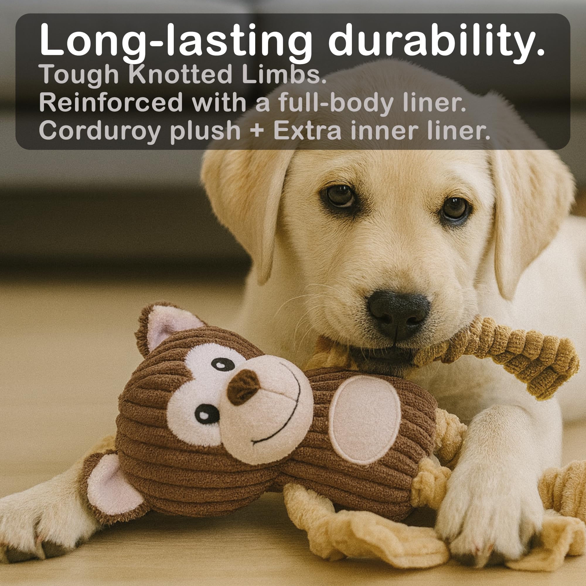 Jalousie plush toys durable liner closeup highlights extended durability