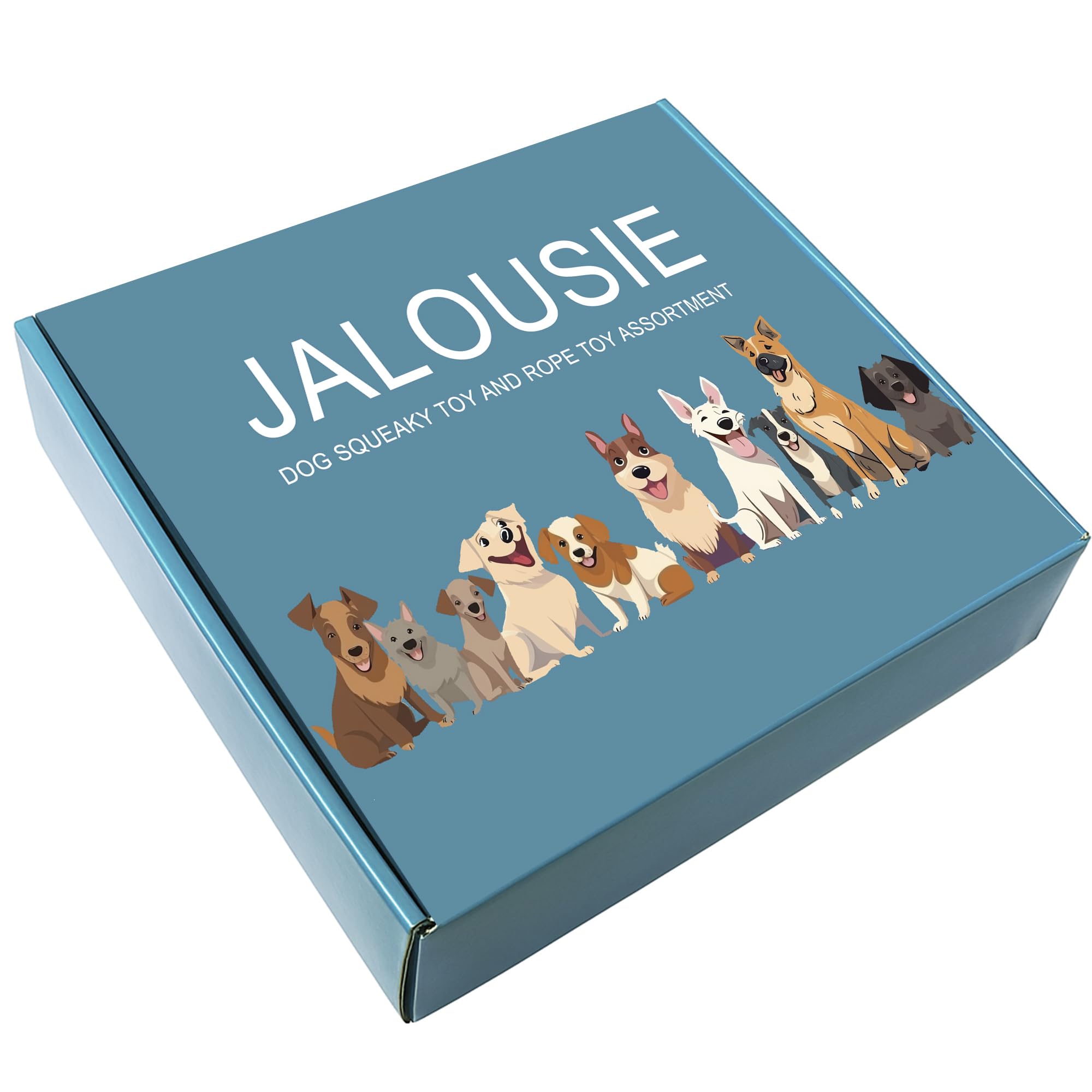 Jalousie small-breed plush toys ideal for gentle play and training rewards.