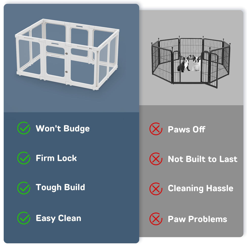 Jalove easy-clean paint-free design for quick maintenance
